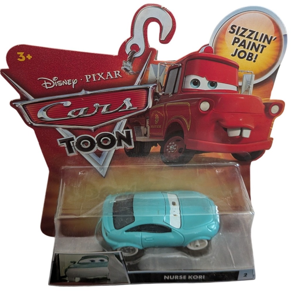 Disney Pixar Cars Toon‎ Nurse Kori Rescue Squad Mater Sizzlin Paint Job Mattel